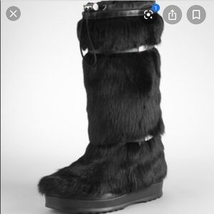 Tory Burch Nili tall fur boots